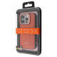 Чохол Kajsa Snake Pattern with Magnetic Ring iPhone 16 brown