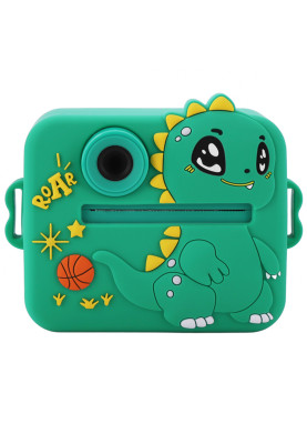 Дитяча фотокамера моментального друку DinoSnap green