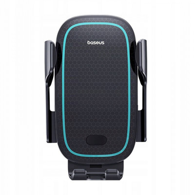 Автомобільний тримач з Бездротовим ЗП Baseus Milky Way Pro 15W black