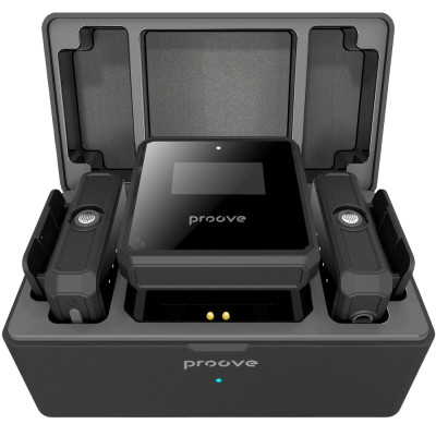 Бездротовий петличний мікрофон Proove Forum black