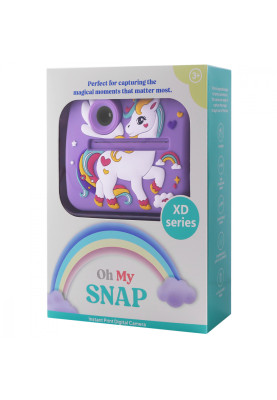 Дитяча фотокамера моментального друку Rainbow purple