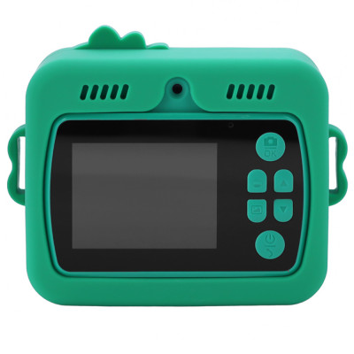 Дитяча фотокамера моментального друку DinoSnap green