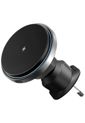 Автомобільний тримач з Бездротовим ЗП Proove Magic Circle Pro 15W black