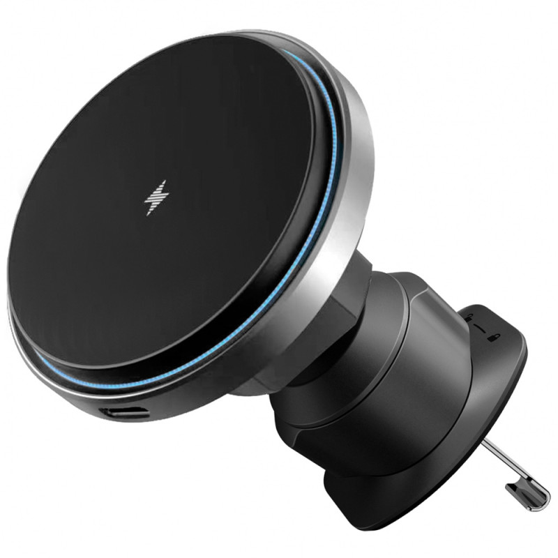 Автомобільний тримач з Бездротовим ЗП Proove Magic Circle Pro 15W black