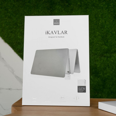 Накладка WIWU iKavlar Crystal Shield MacBook Pro 16,2" A2485/A2780 black