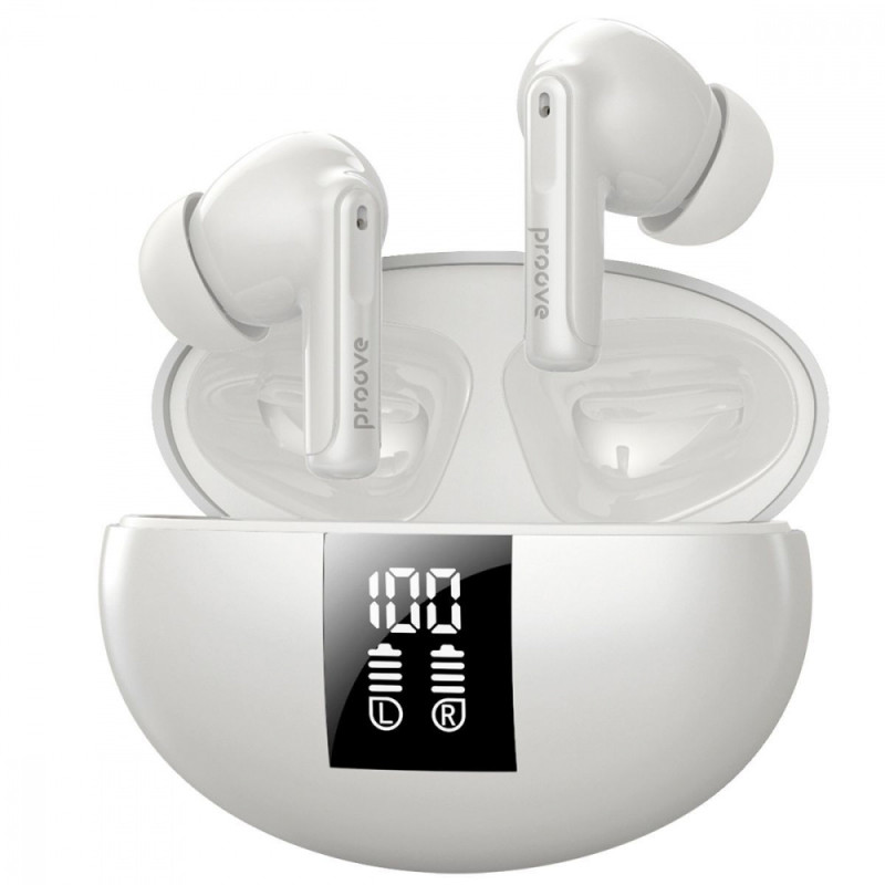 Бездротові навушники Proove Thunder Buds SE TWS with ANC white