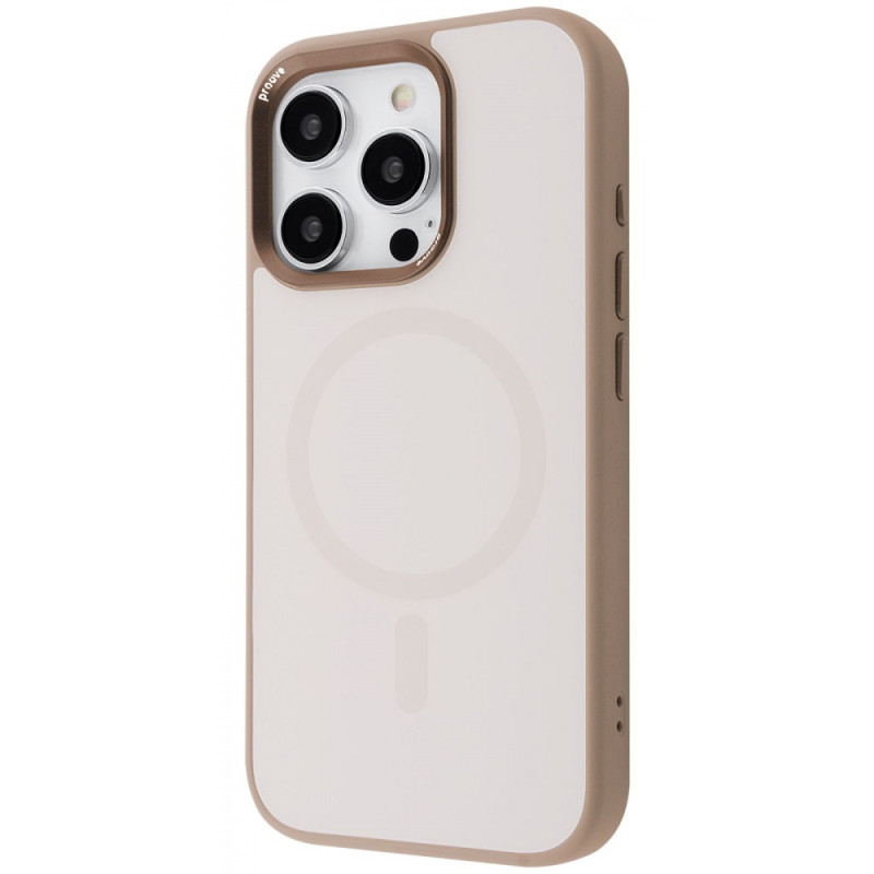 Чохол Proove Sapphire Case with Magnetic Ring iPhone 16 Pro desert titanium