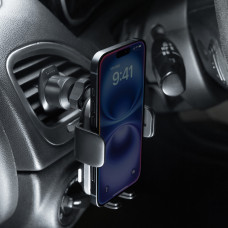 Автомобільний тримач з Бездротовим ЗП Proove Nitro Charge 15W matte black