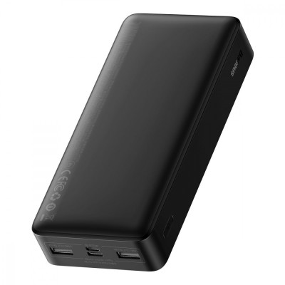 Портативна Батарея Baseus Bipow Overseas 15W 20000mAh black