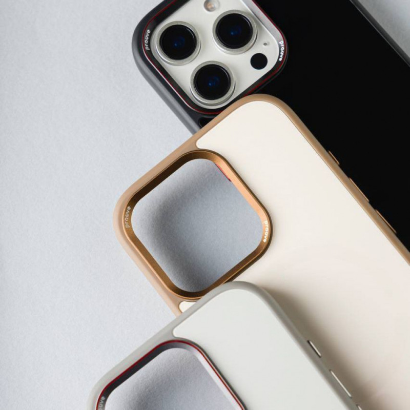 Чохол Proove Sapphire Case with Magnetic Ring iPhone 16 Pro Max natural titanium