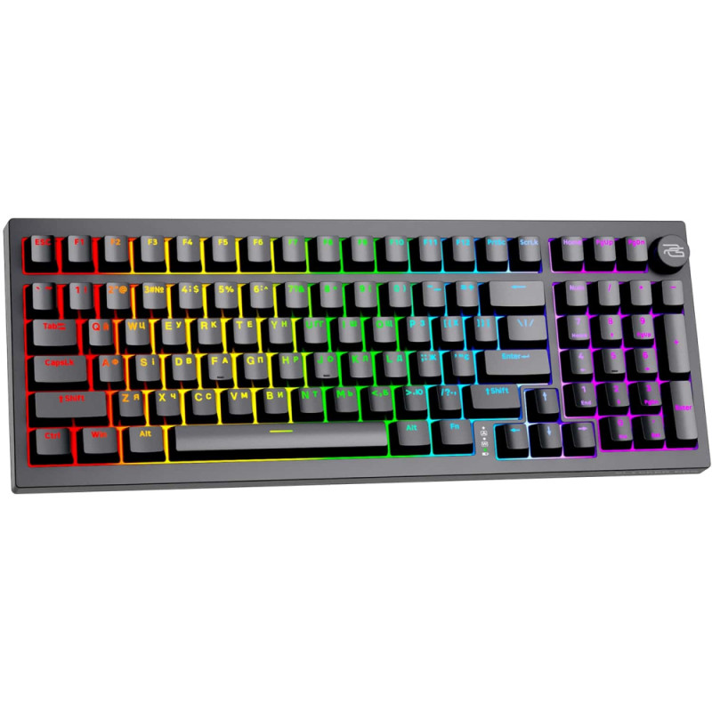 Бездротова клавіатура Proove Gaming Slicker Pro (Ukraine Layout) black