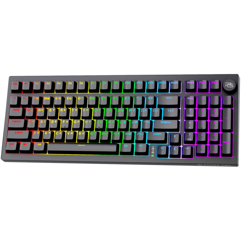 Бездротова клавіатура Proove Gaming Slicker Pro (Ukraine Layout) black