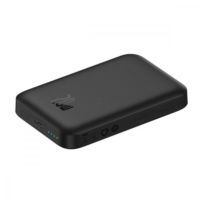 Портативна Батарея Baseus Magnetic Mini 20W 6000mAh black