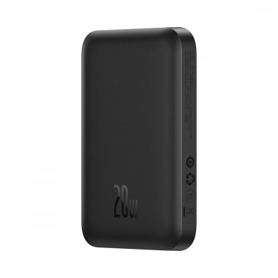 Портативна Батарея Baseus Magnetic Mini 20W 6000mAh black