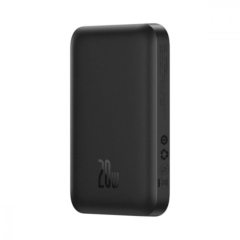 Портативна Батарея Baseus Magnetic Mini 20W 6000mAh white
