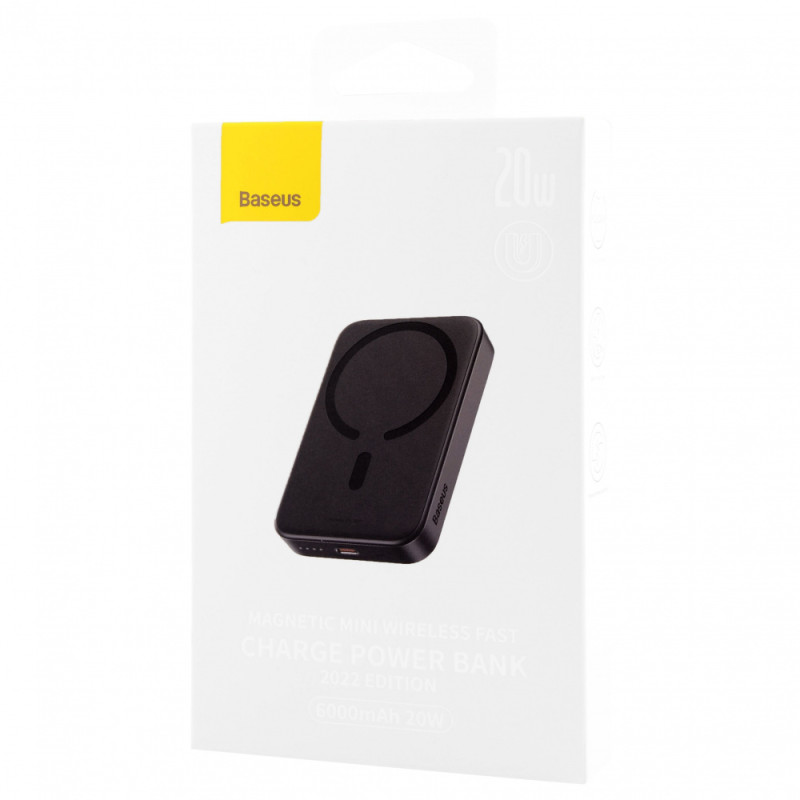 Портативна Батарея Baseus Magnetic Mini 20W 6000mAh blue
