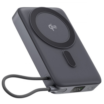 Портативна Батарея Proove OverPower 35W 10000mAh Qi2 gray