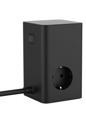 Мережевий фільтр Proove Power Cube 65W (3xAC + 2xType-C + 1xUSB) 1.5m black