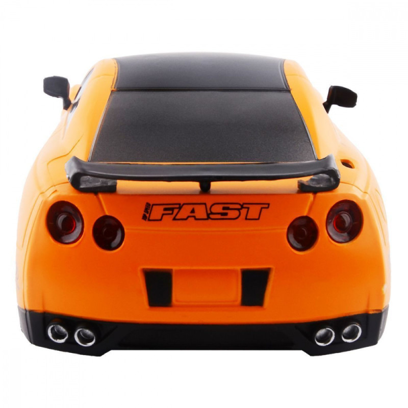 Машинка для дрифту на радіокеруванні Nissan GT-R yellow