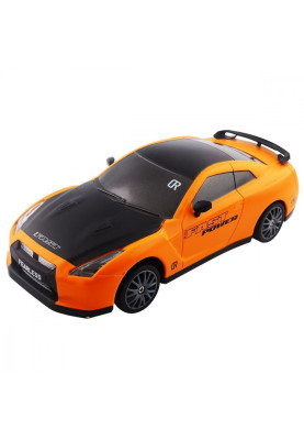 Машинка для дрифту на радіокеруванні Nissan GT-R yellow