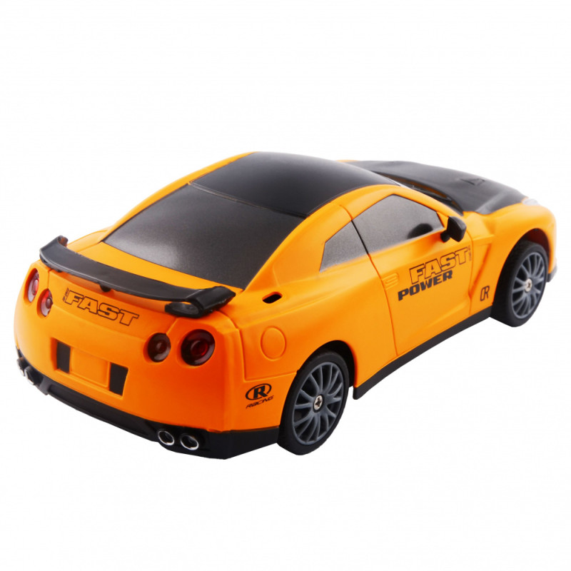 Машинка для дрифту на радіокеруванні Nissan GT-R yellow