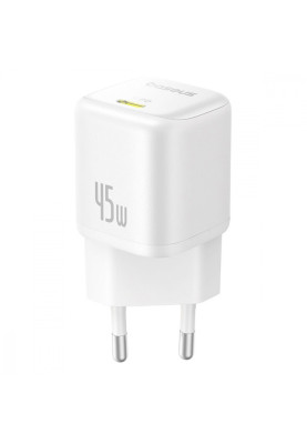 МЗП Baseus PicoGo GaN Fast Charger Type-C 45W white