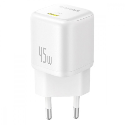 МЗП Baseus PicoGo GaN Fast Charger Type-C 45W white