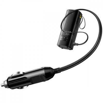 Автомобільний насос Baseus SuperMini Mega Series black Автомобільний насос Baseus SuperMini Mega Series black