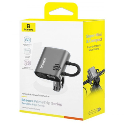 Портативний Міні Насос Baseus PrimeTrip Series black