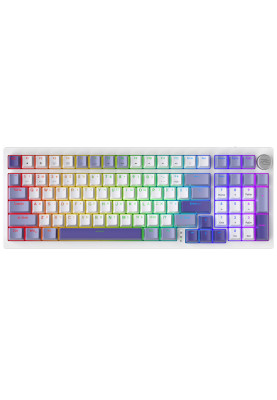 Бездротова клавіатура Proove Gaming Slicker (Ukraine Layout) white