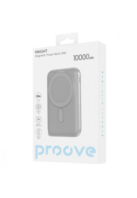 Портативна Батарея Proove Knight 20W 10000mAh gray