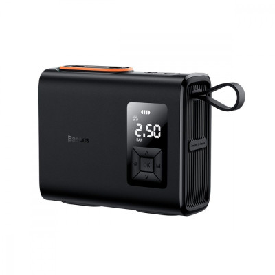 Автомобільний насос Baseus Mega EnergyPump Series Dual Cylinder Wireless black