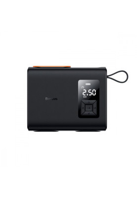 Автомобільний насос Baseus Mega EnergyPump Series Dual Cylinder Wireless black