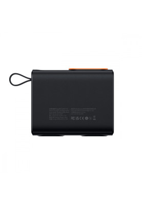 Автомобільний насос Baseus Mega EnergyPump Series Dual Cylinder Wireless black