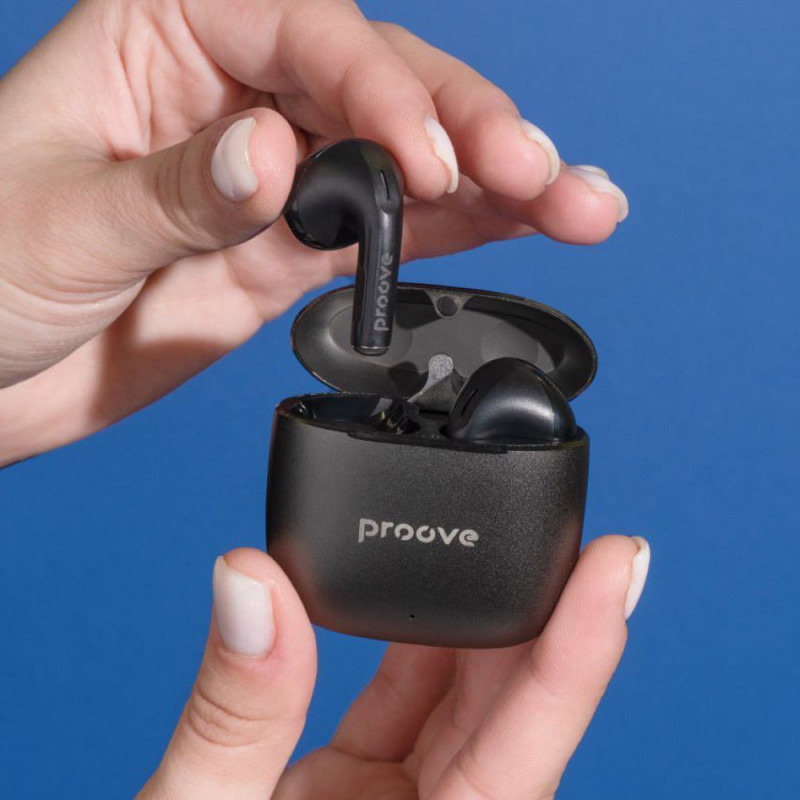 Бездротові навушники Proove Cold Sound 2 TWS gray/black