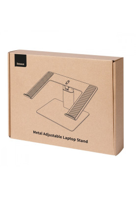 Підставка для ноутбука Baseus Metal Adjustable Laptop Stand Silver silver