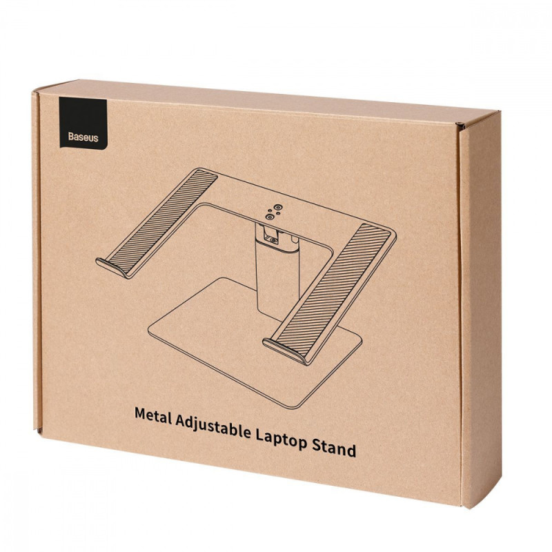 Підставка для ноутбука Baseus Metal Adjustable Laptop Stand Silver silver