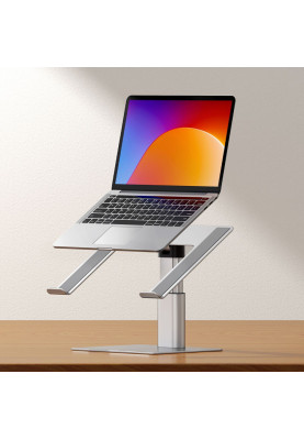Підставка для ноутбука Baseus Metal Adjustable Laptop Stand Silver silver