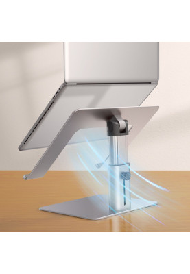 Підставка для ноутбука Baseus Metal Adjustable Laptop Stand Silver silver