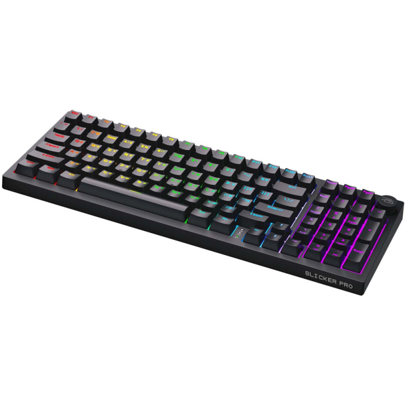 Бездротова клавіатура Proove Gaming Slicker Pro (Ukraine Layout) black