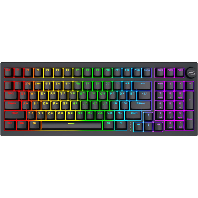 Бездротова клавіатура Proove Gaming Slicker Pro (Ukraine Layout) black