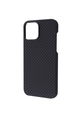 Чохол WAVE Premium Carbon Slim with Magnetic Ring iPhone 12 Pro Max black