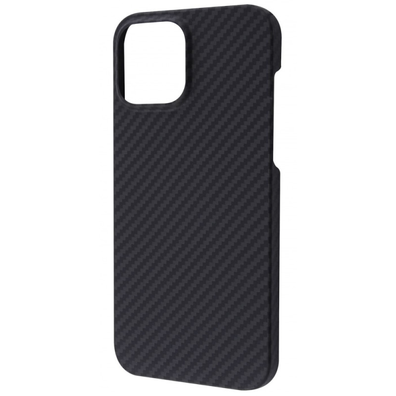 Чохол WAVE Premium Carbon Slim with Magnetic Ring iPhone 12 Pro Max black