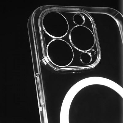 Чохол WAVE Premium Crystal Case with Magnetic Ring iPhone 13 transparent Чохол WAVE Premium Crystal Case with Magnetic Ring iPhone 13 transparent