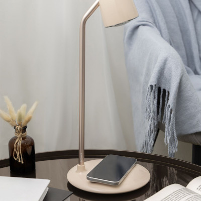 Настільна лампа з Бездротовою Зарядкою Proove Modern white
