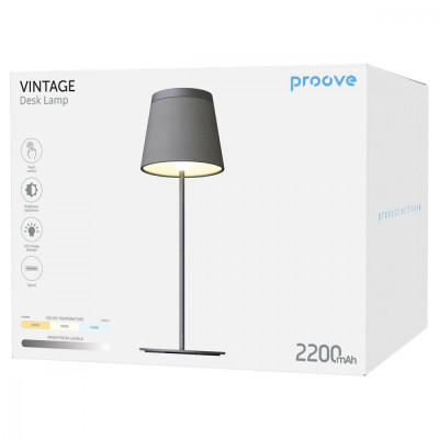 Настільна лампа Proove Vintage black