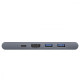 USB-Хаб Baseus Thunderbolt C 7-in-1 white