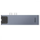 USB-Хаб Baseus Thunderbolt C 7-in-1 white