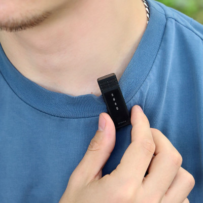 Бездротовий петличний мікрофон Proove Record Lightning black