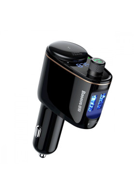 АЗП Baseus FM Launcher Locomotive 10W 2USB black